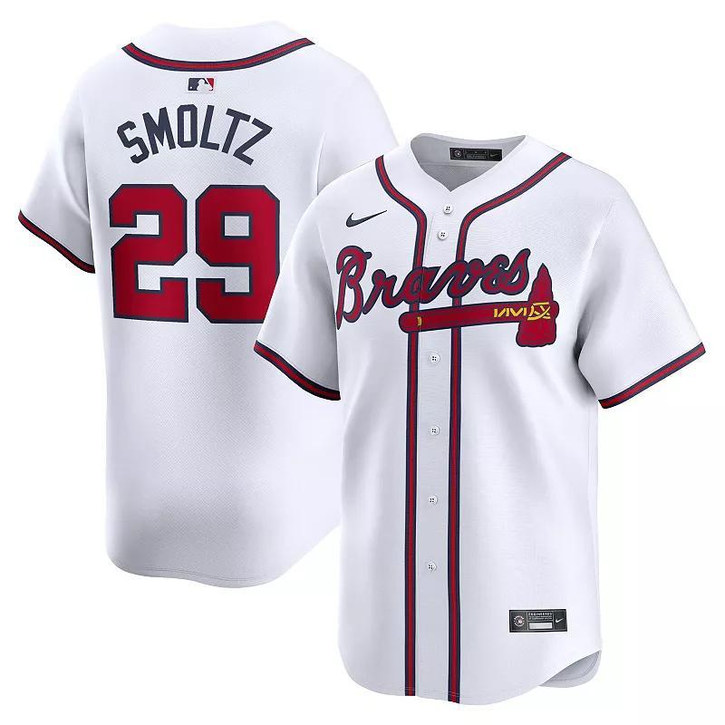 Mens Nike Max Fried Atlanta Braves Home Limited Player Jersey Product Image