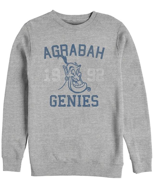 Disney Mens Aladdin Genie Agrabah Genies 1992, Crewneck Fleece Product Image