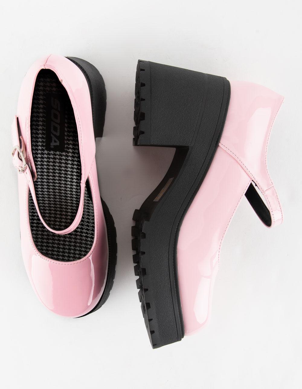 SODA Mary Jane Womens Platform Heel Product Image