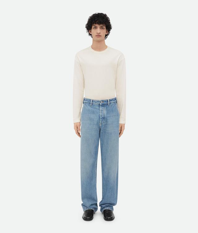 Vintage Indigo Cargo Denim Product Image