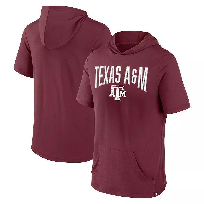 Mens Fanatics Maroon Texas A&M Aggies Outline Lower Arch Hoodie T-shirt Product Image