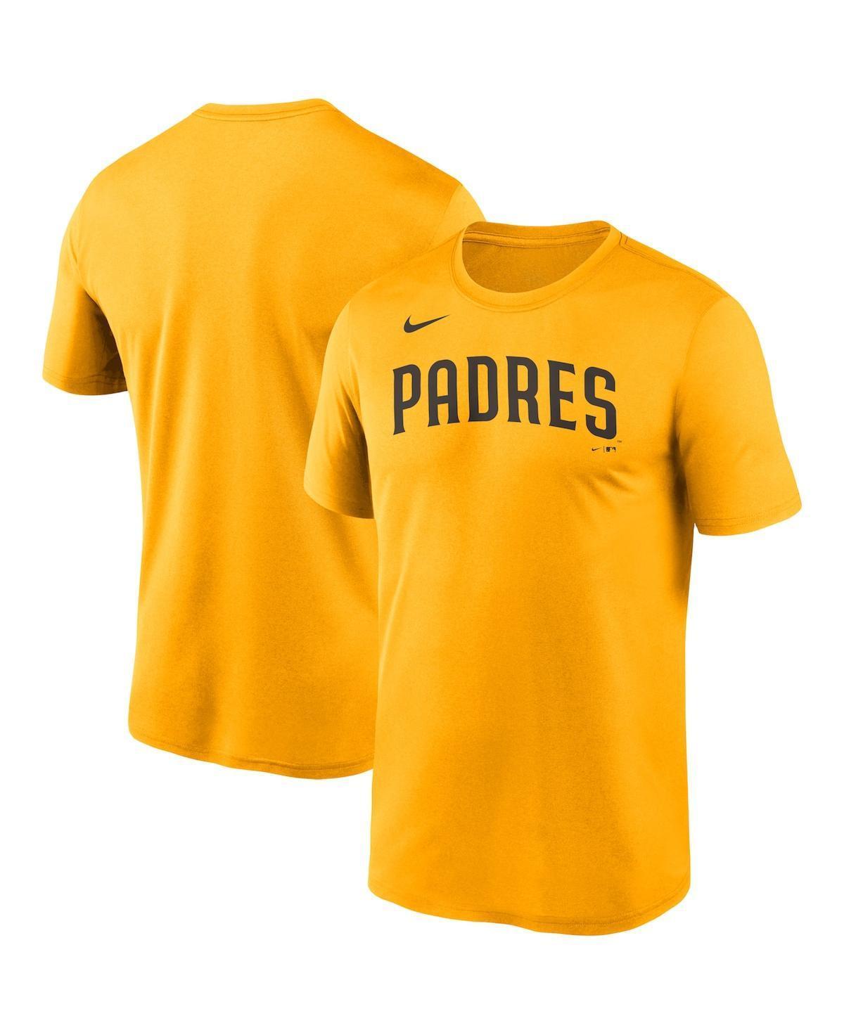 Mens Nike San Diego Padres Wordmark Legend Performance T-Shirt Product Image