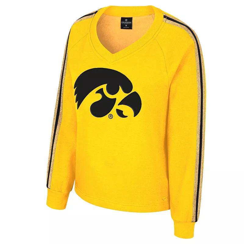 Womens LSU Tigers Gliding Here Fleece Sweatshirt Product Image