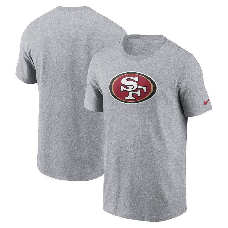 Mens Nike Gray San Francisco 49ers Logo Essential T-Shirt Product Image