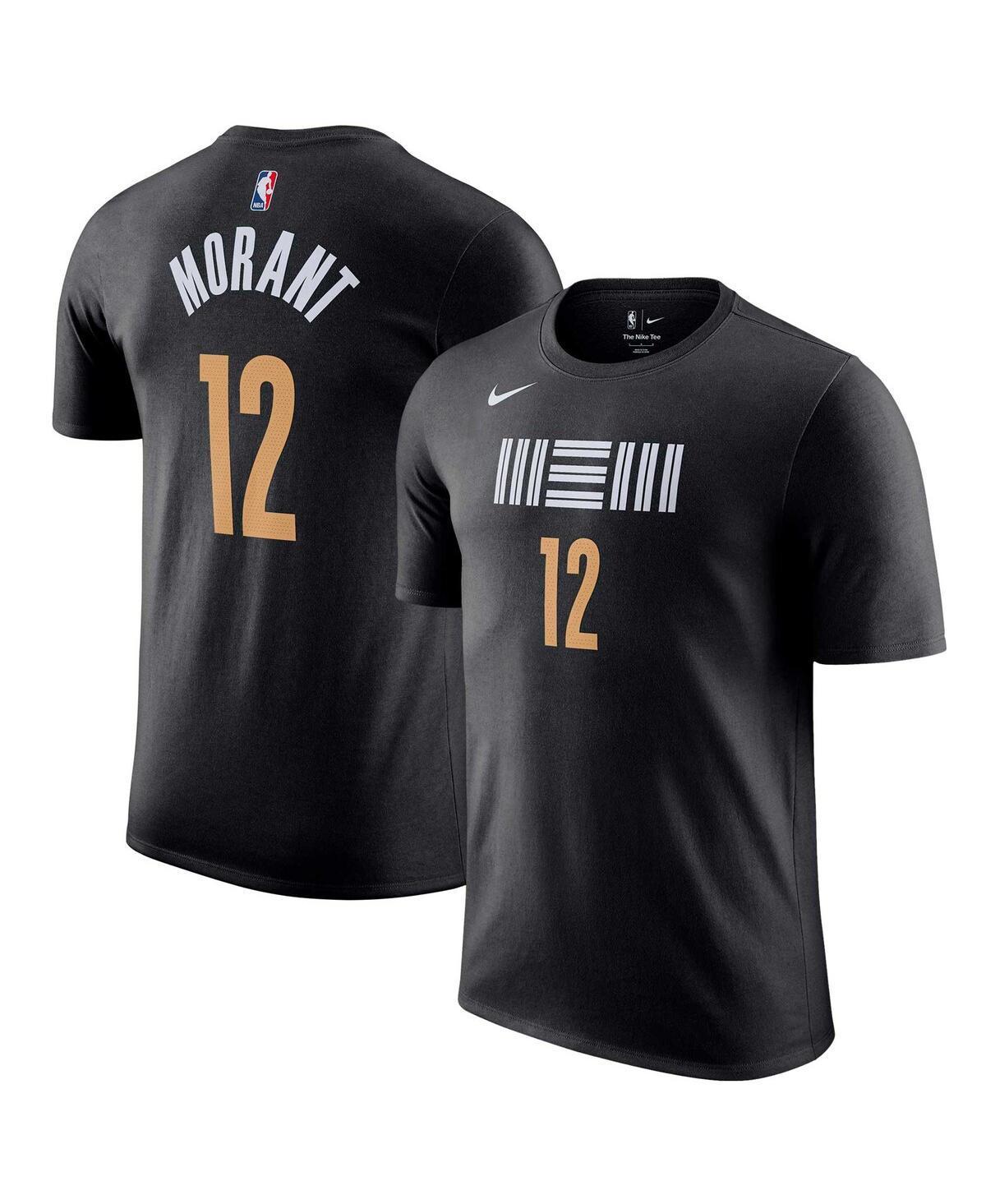 Mens Nike Ja Morant Black Memphis Grizzlies 2023/24 City Edition Name and Number T-shirt Product Image