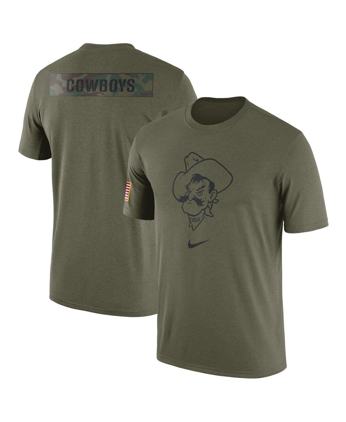 Mens Nike Olive Oklahoma State Cowboys Military-Inspired Pack T-shirt Product Image