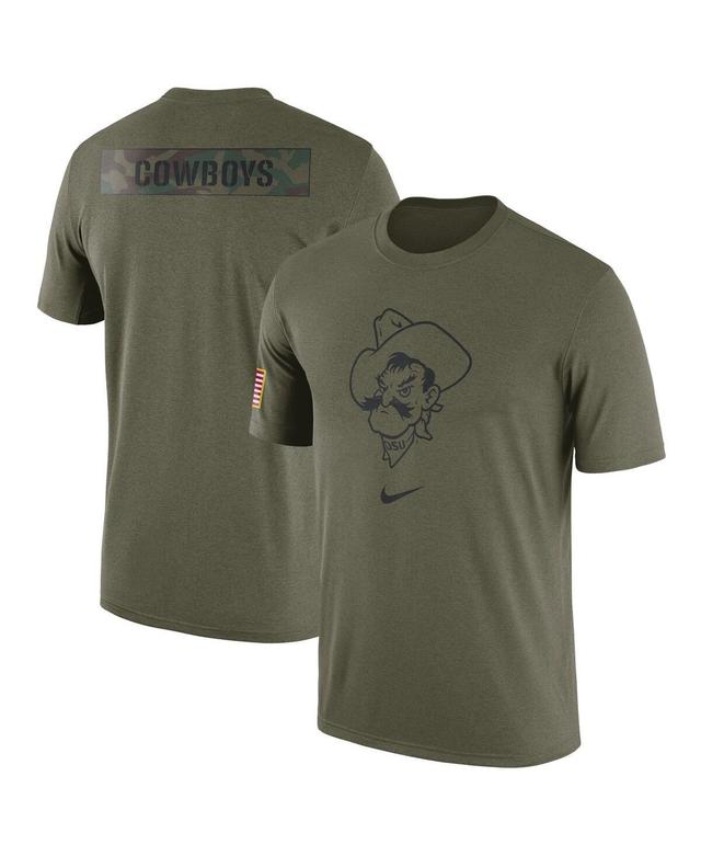 Mens Nike Olive Oklahoma State Cowboys Military Pack T-Shirt Product Image