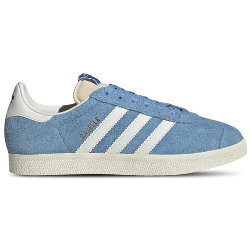 adidas Originals Mens adidas Originals Gazelle Indoor - Mens Shoes Off White/Light Blue/Cream White Product Image