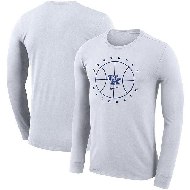 Mens Nike Kentucky Wildcats Basketball Icon Legend Performance Long Sleeve T-Shirt Product Image