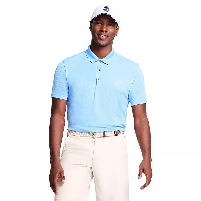 Mens IZOD Golf UPF 15 Grid Polo Product Image