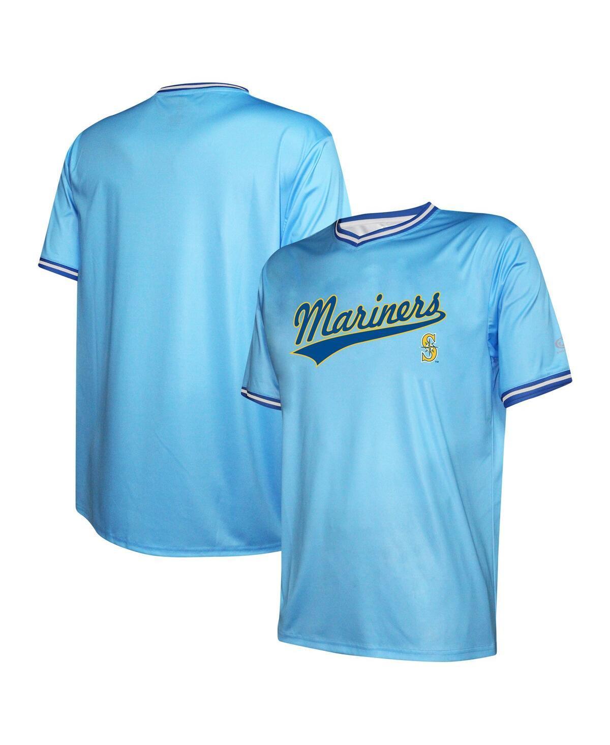 Mens Stitches Blue Seattle Mariners Cooperstown Collection Team Jersey Product Image