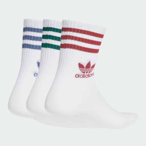 Mid Cut Crew Socks 3 Pairs Product Image