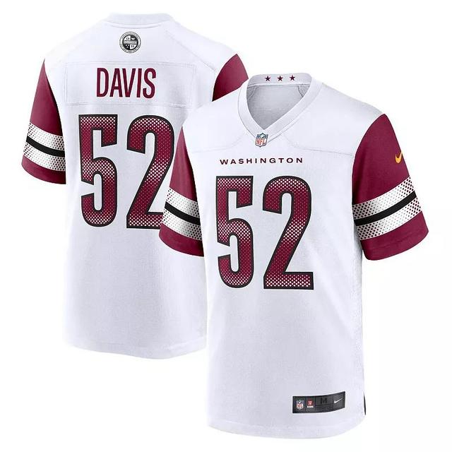 Mens Nike Jamin Davis White Washington Commanders Game Jersey - White Product Image