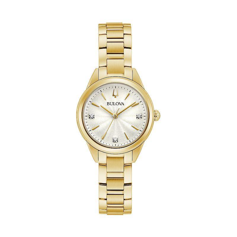 Bulova Women's Sutton Bracelet Gold Tone Watch Product Image