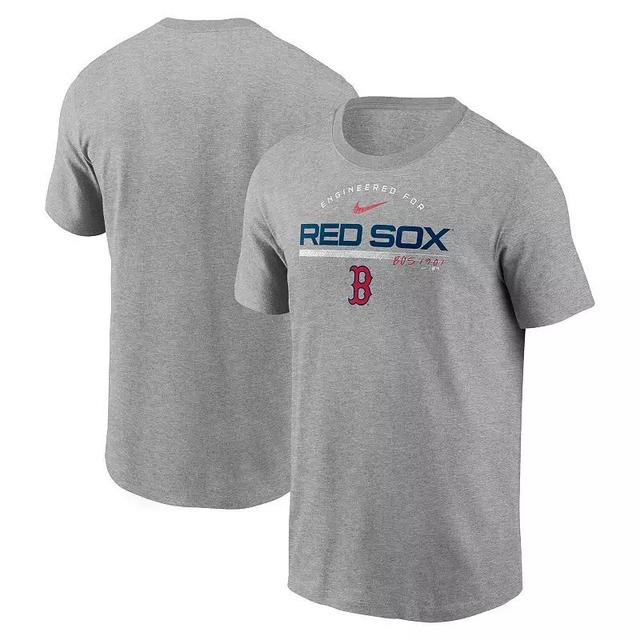 Mens Nike Heather Gray Boston Red Sox Team Engineered Performance T-Shirt Product Image