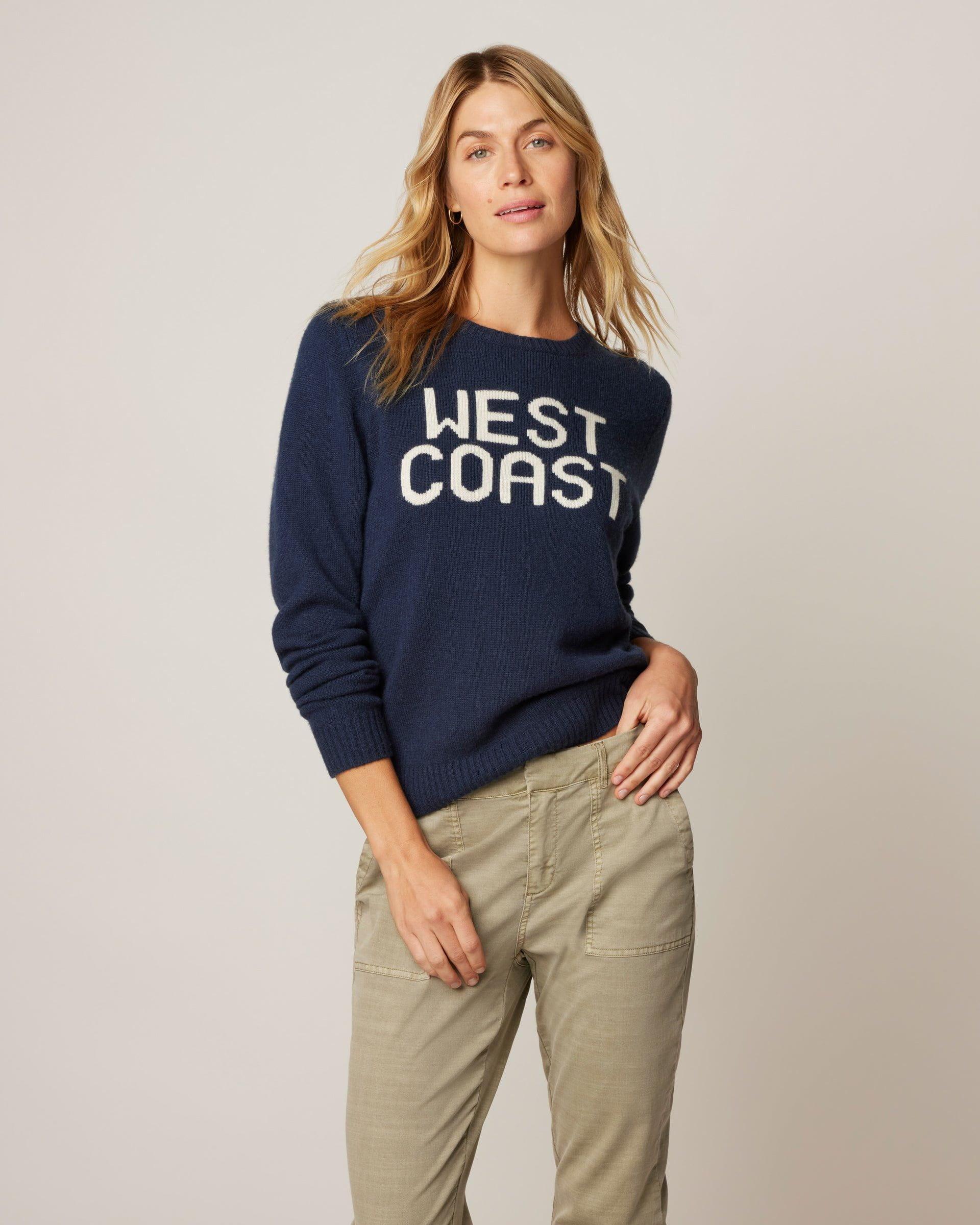 Coastal Cashmere Blend Crewneck Sweater Female Product Image