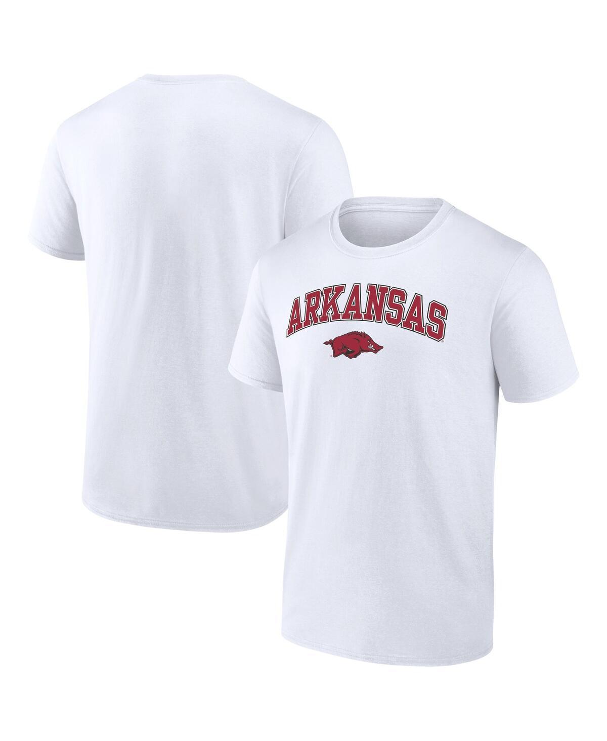 Mens Fanatics White Arkansas Razorbacks Campus T-shirt Product Image