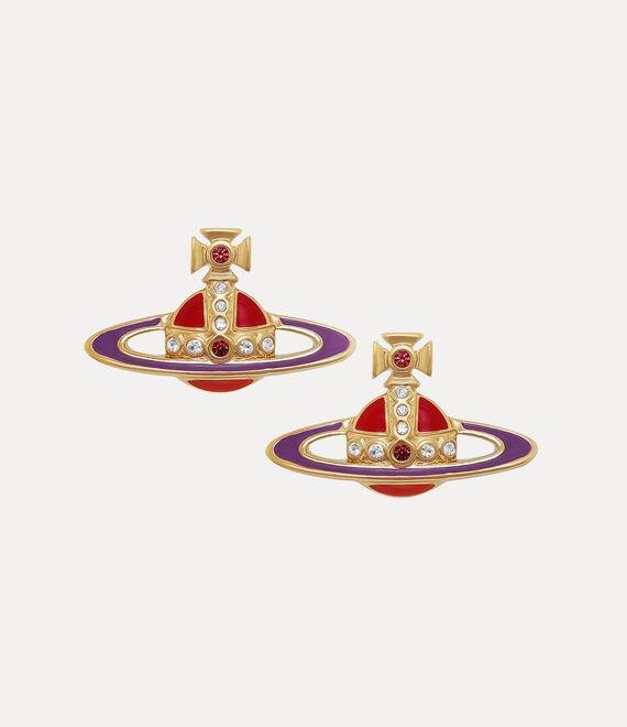 Small neo bas relief earrings Product Image