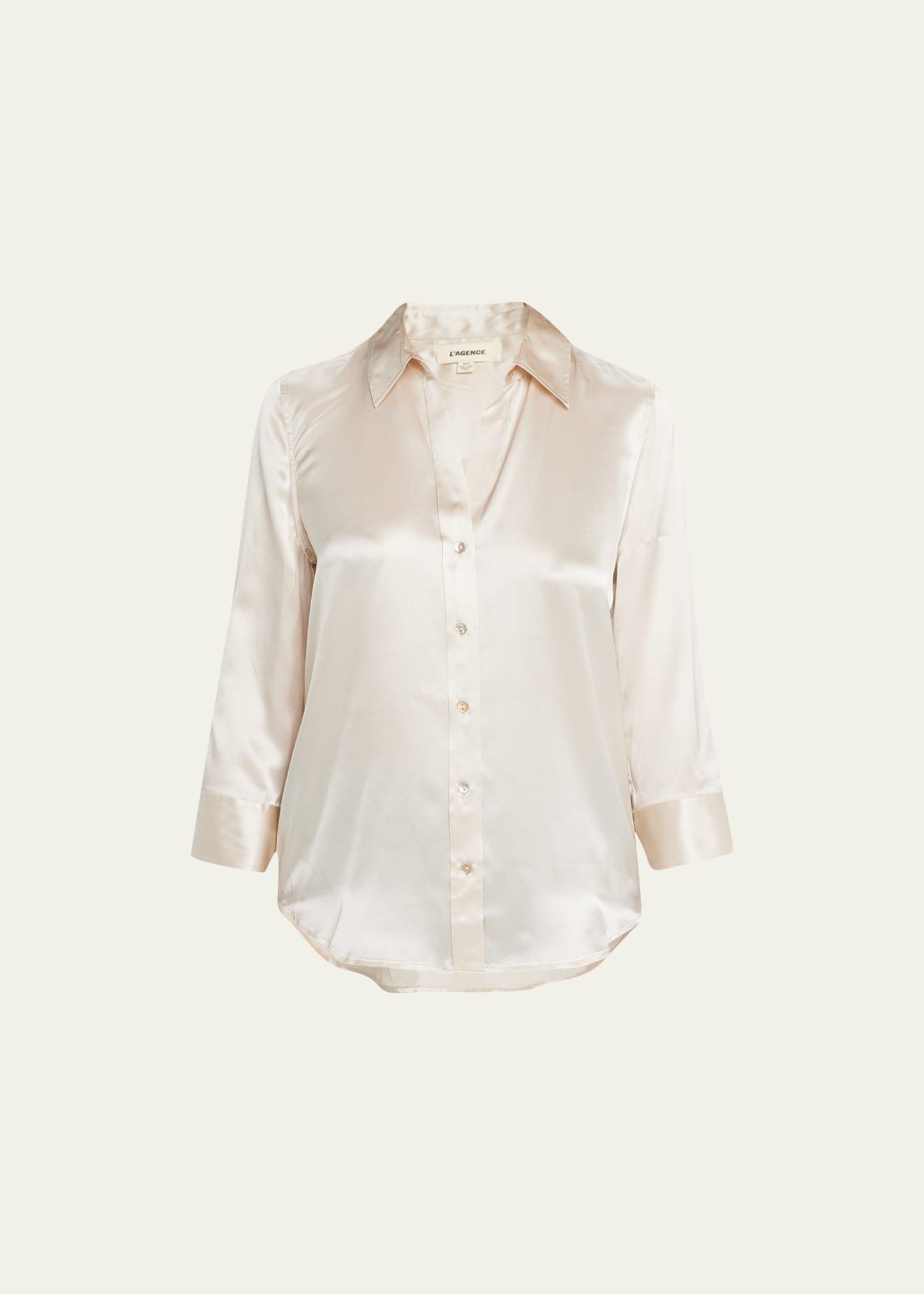 L'AGENCE Dani Blouse Size L, M, XL, XS. Product Image