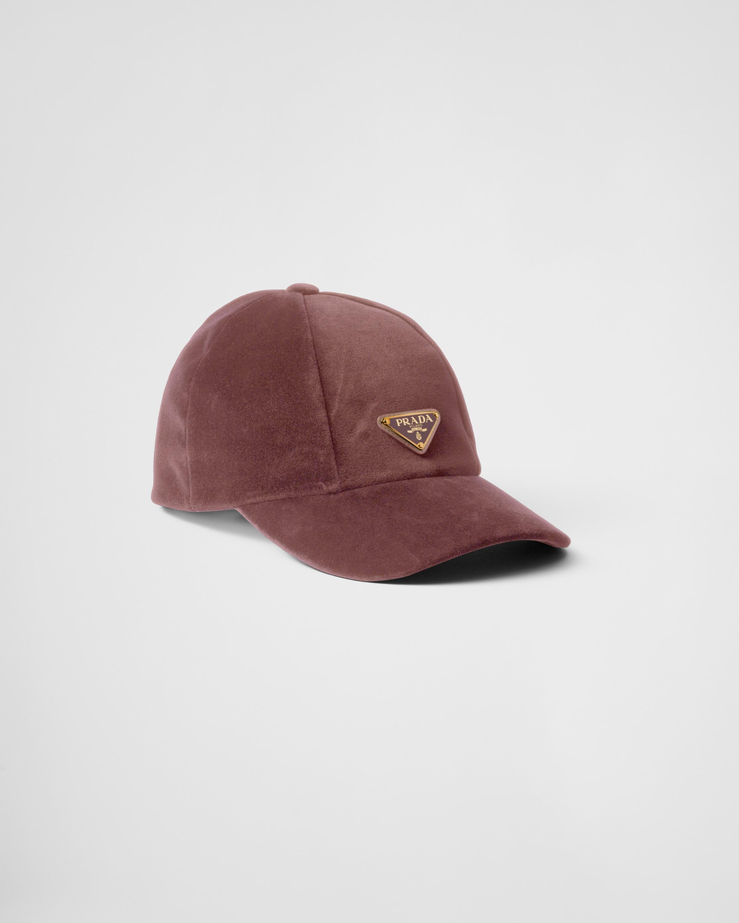 Velvet baseball cap Product Image