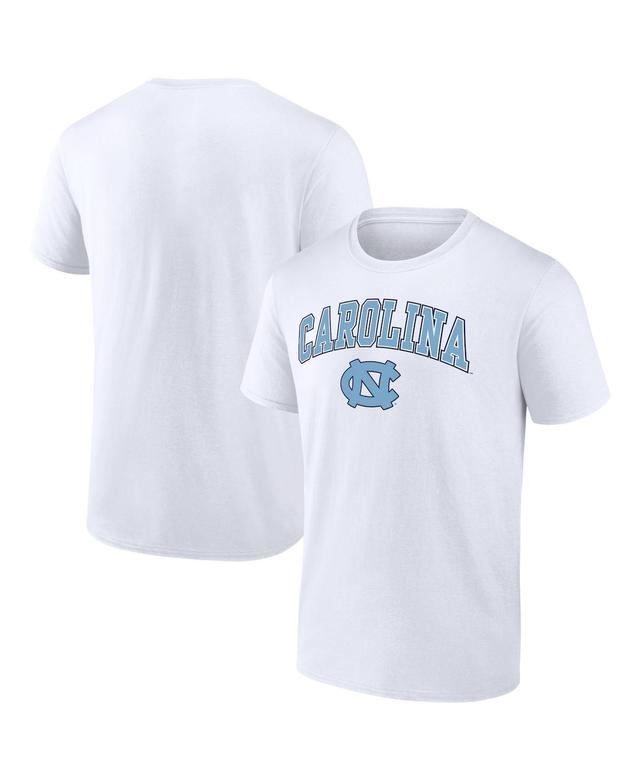 Mens Fanatics White North Carolina Tar Heels Campus T-shirt Product Image