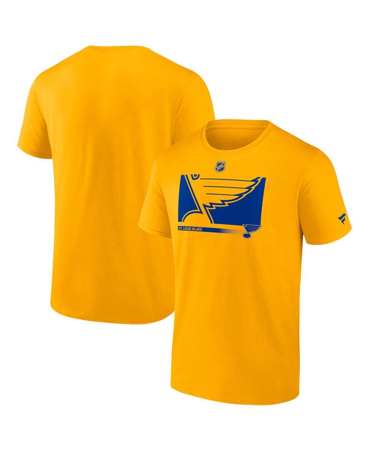 Mens Fanatics Branded St. Louis Blues Authentic Pro Core Collection Secondary T-Shirt Product Image