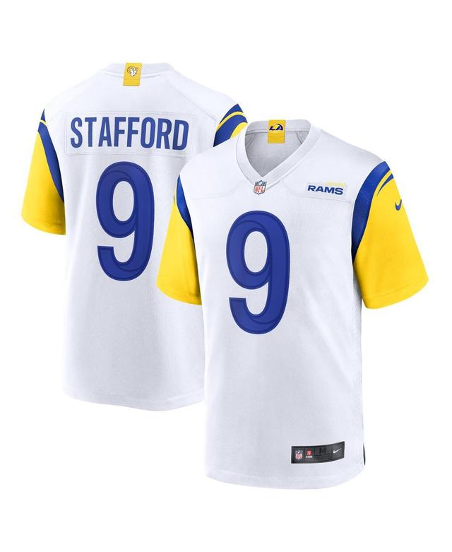 Nike Mens Matthew Stafford Los Angeles Rams Alternate Game Jersey - White Product Image