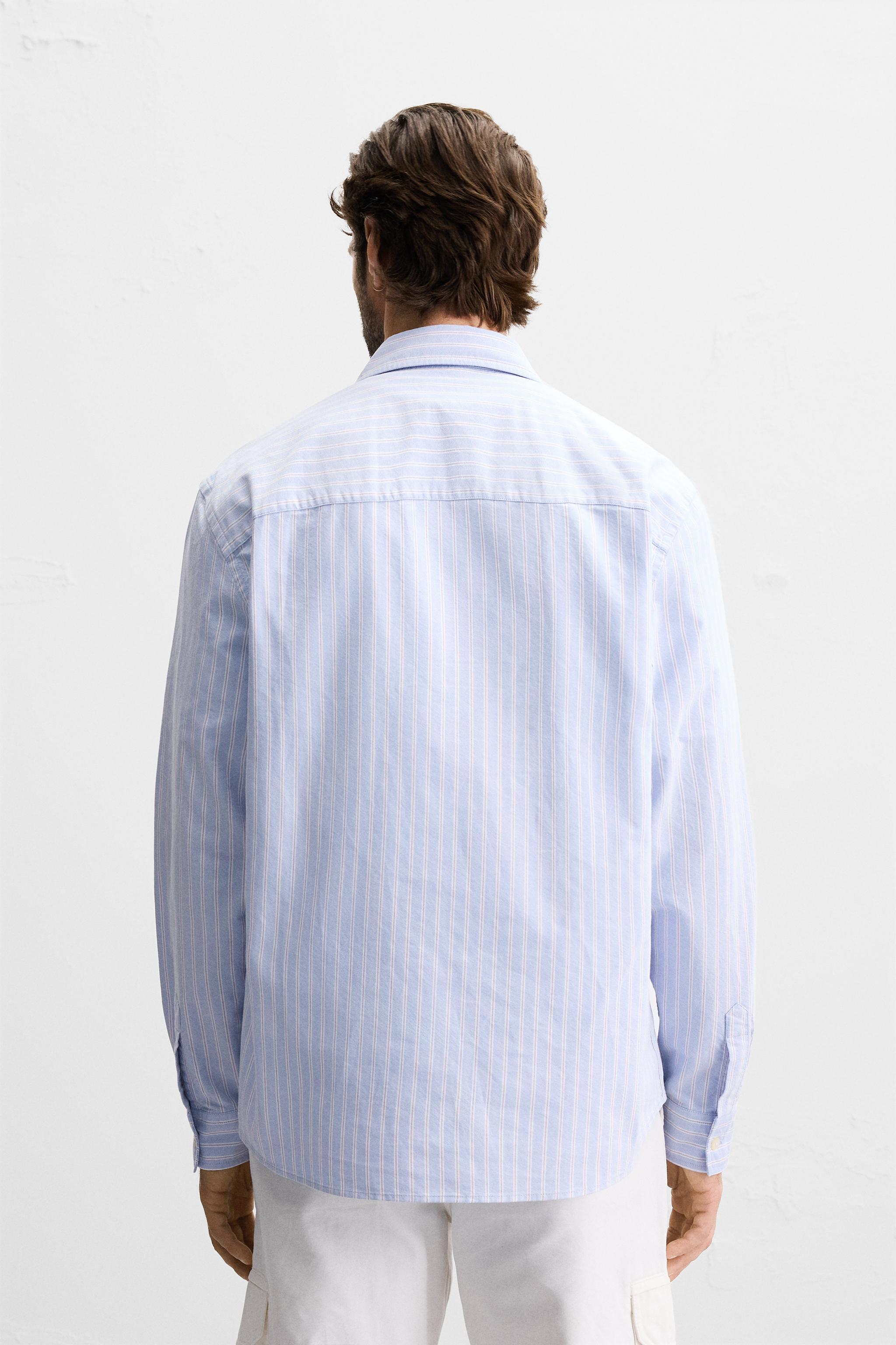 CONTRAST STRIPE SHIRT Product Image