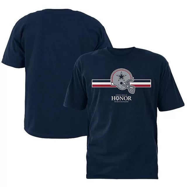 Mens Dallas Cowboys National Medal of Honor Museum Foundation T-Shirt Blue Product Image