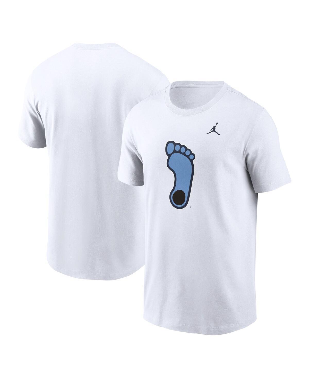 Jordan Mens White North Carolina Tar Heels Primetime Evergreen Alternate Logo T-Shirt Product Image