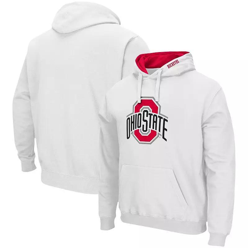 Mens Colosseum Ohio State Buckeyes Arch & Logo 3.0 Pullover Hoodie Product Image