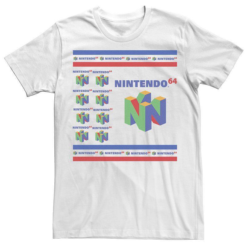 Mens Nintendo 64 Original Logo Collage Tee Product Image