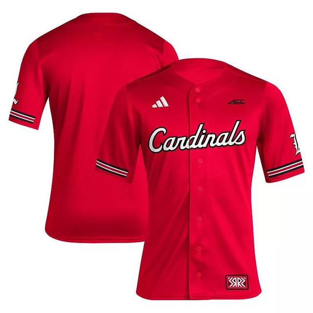 Mens adidas Louisville Cardinals Reverse Retro Replica Baseball Jersey Product Image