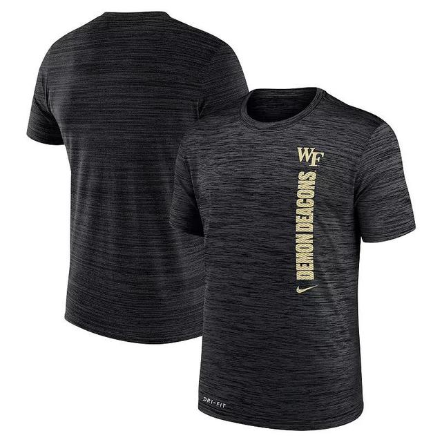 Mens Nike Black Wake Forest Demon Deacons 2024Sideline Velocity Legend Performance T-Shirt Product Image