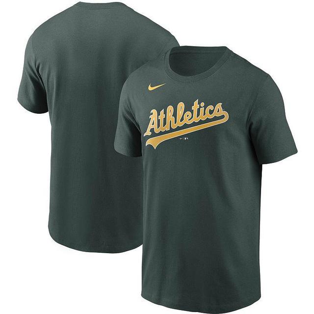 Mens Nike Oakland Athletics Team Wordmark T-Shirt Product Image