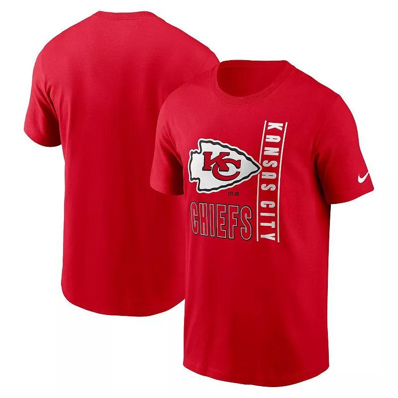 Mens Nike Kansas City Chiefs Lockup Essential T-Shirt Product Image