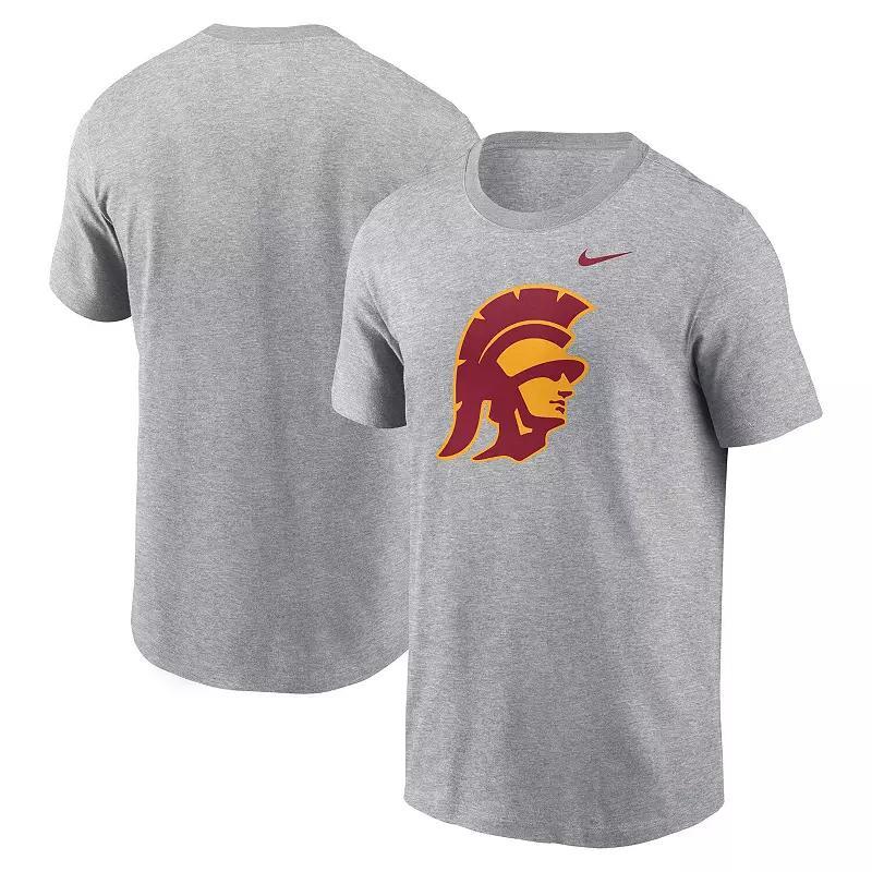 Mens Nike Heather Gray USC Trojans Primetime Evergreen Alternate Logo T-Shirt Product Image