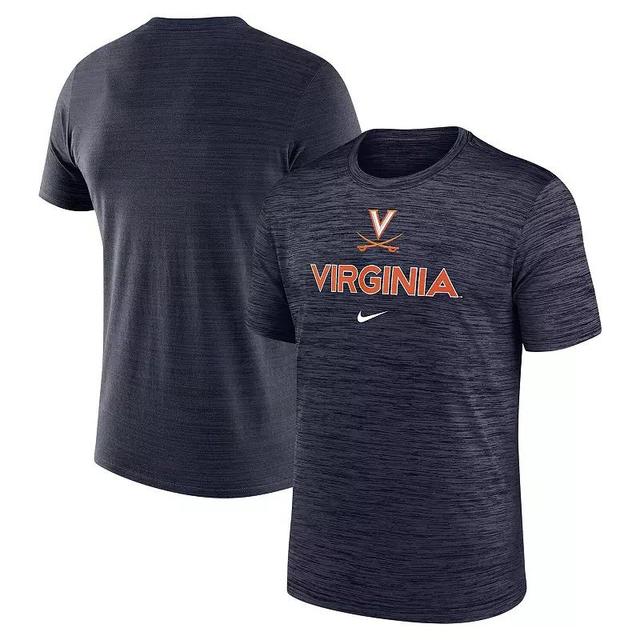 Mens Nike Virginia Cavaliers 2024 Sideline Velocity Legend Performance T-Shirt Blue Product Image