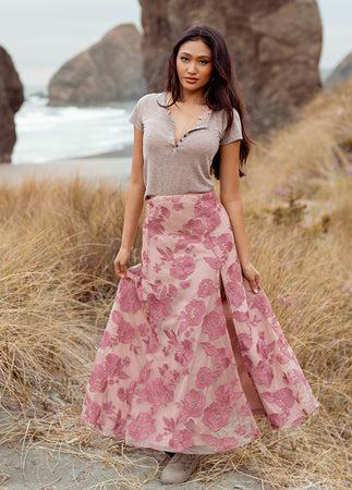 Allurah Skirt in Raisin Product Image