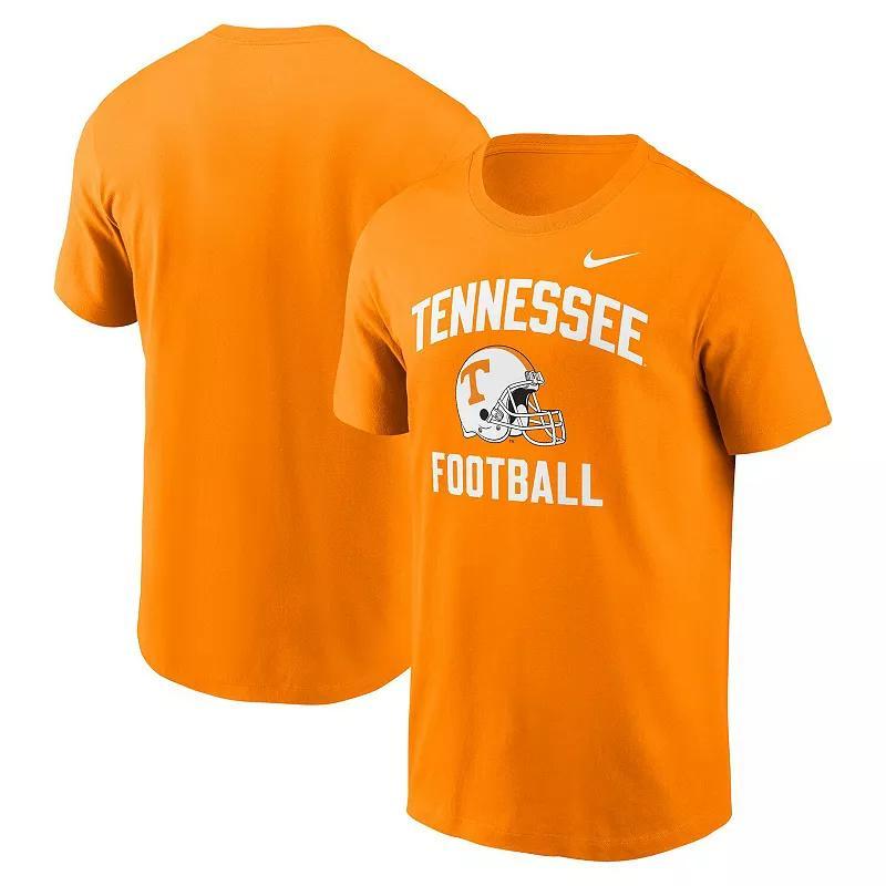 Mens Nike Tennessee Tennessee Volunteers Campus Football Helmet T-Shirt Product Image