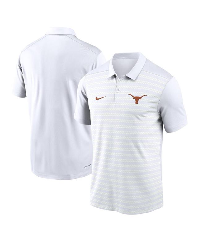 Nike Mens White Texas Longhorns 2024 Early Season Coaches Sideline Performance Polo Product Image