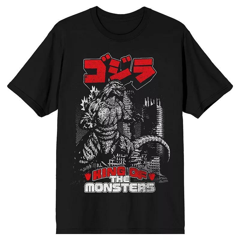 Mens Godzilla Classic King of the Monsters Graphic Tee Product Image