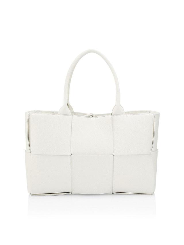 Womens Small Arco Leather Tote Product Image