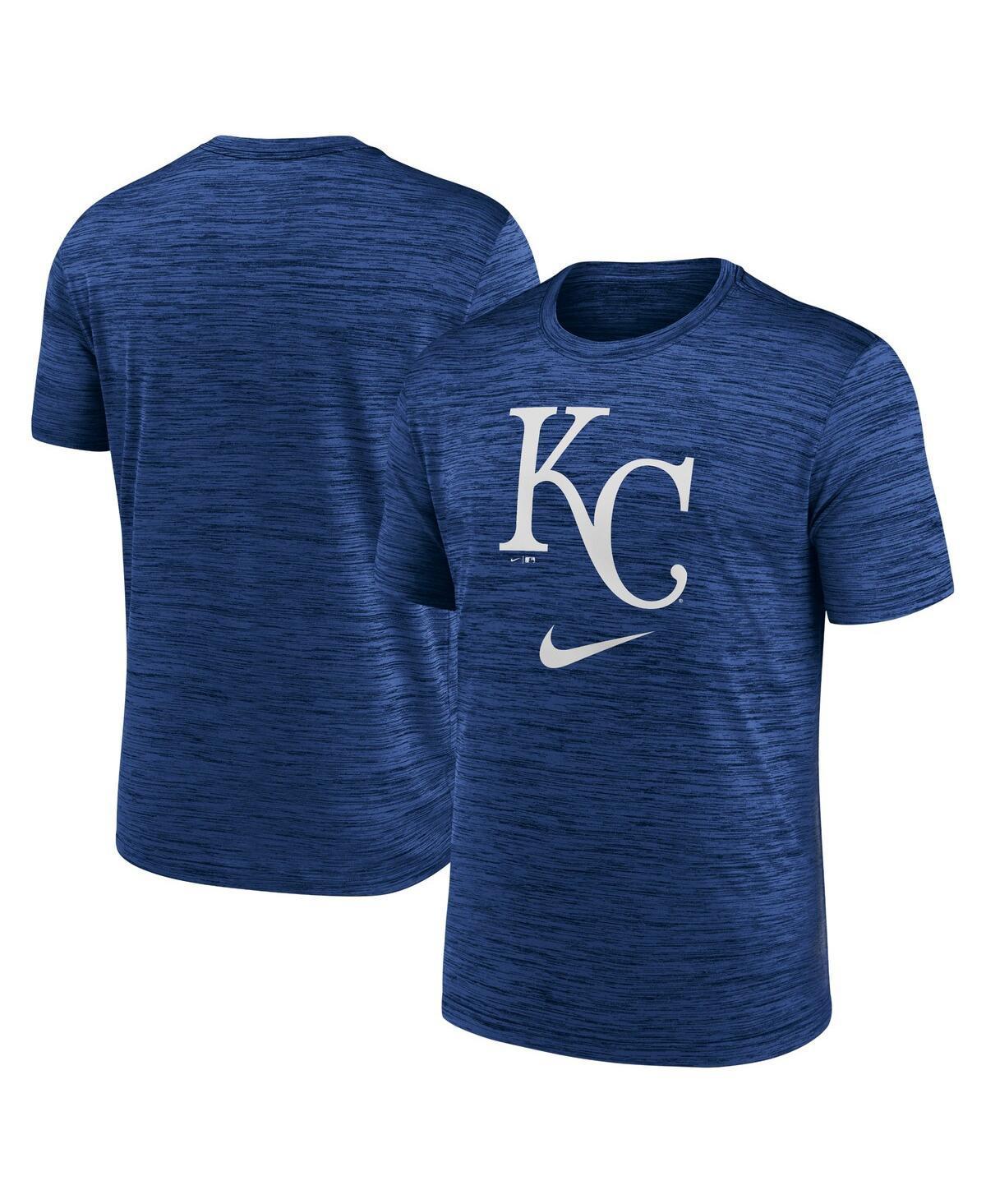 Mens Nike Royal Kansas City Royals Logo Velocity Performance T-Shirt Blue Product Image