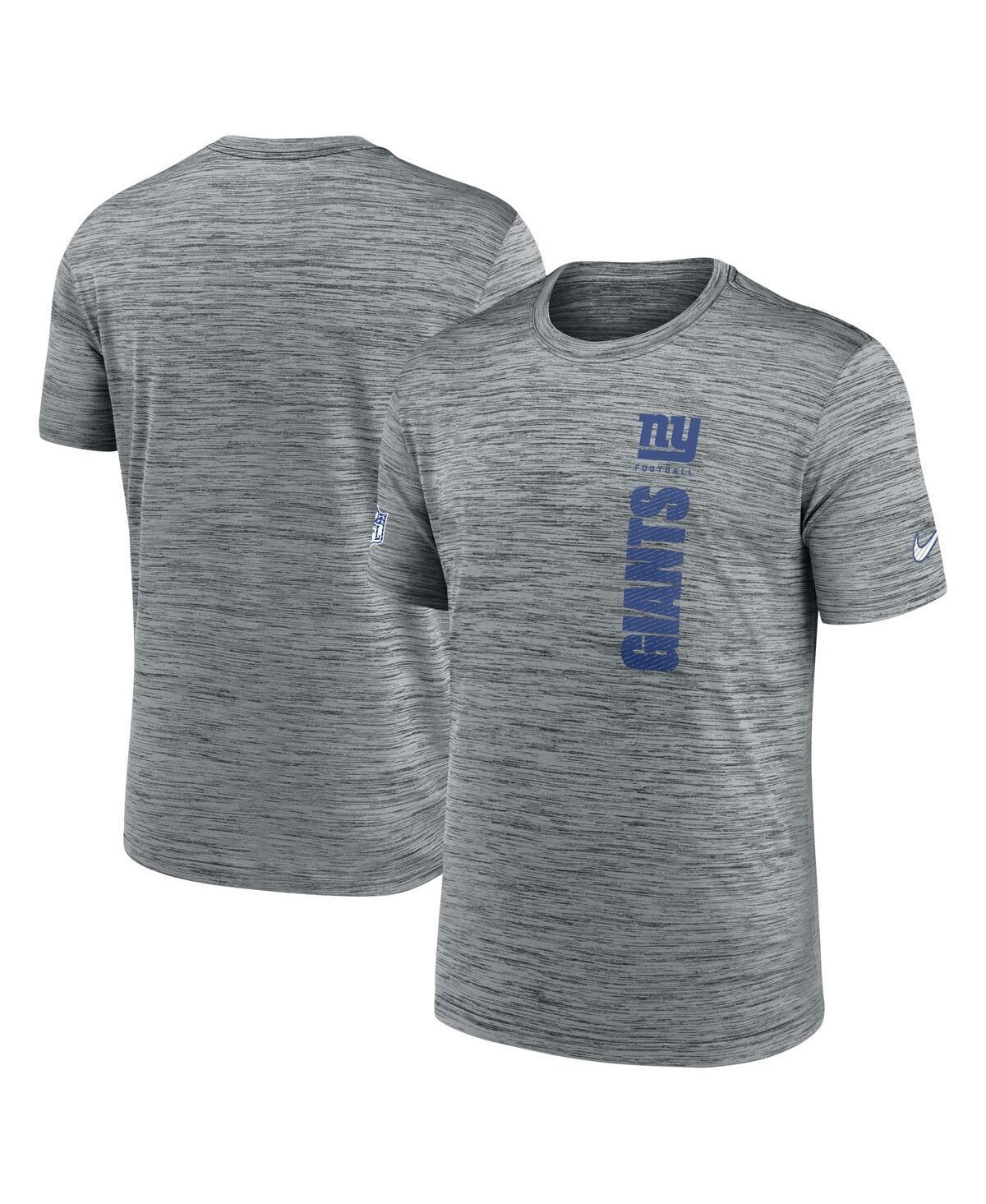 Nike Mens Gray New York Giants 2024 Sideline Velocity Performance T-Shirt Product Image