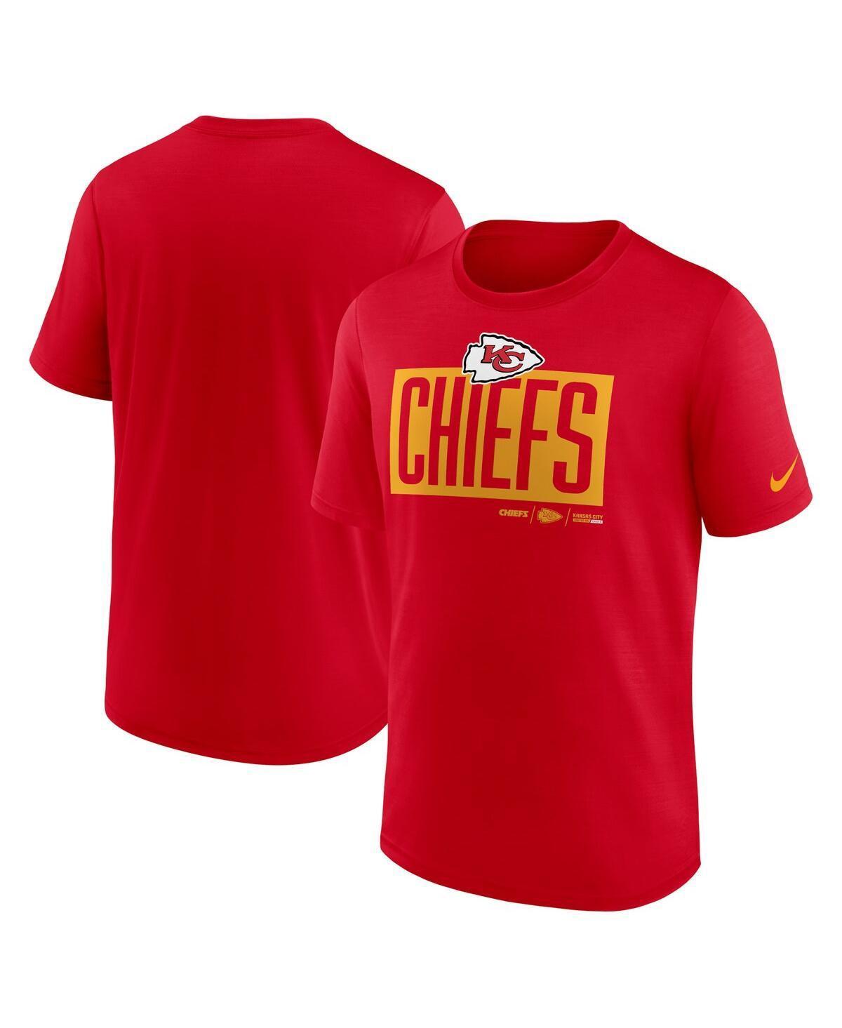 Mens Nike Kansas City Chiefs Exceed Performance T-Shirt Product Image