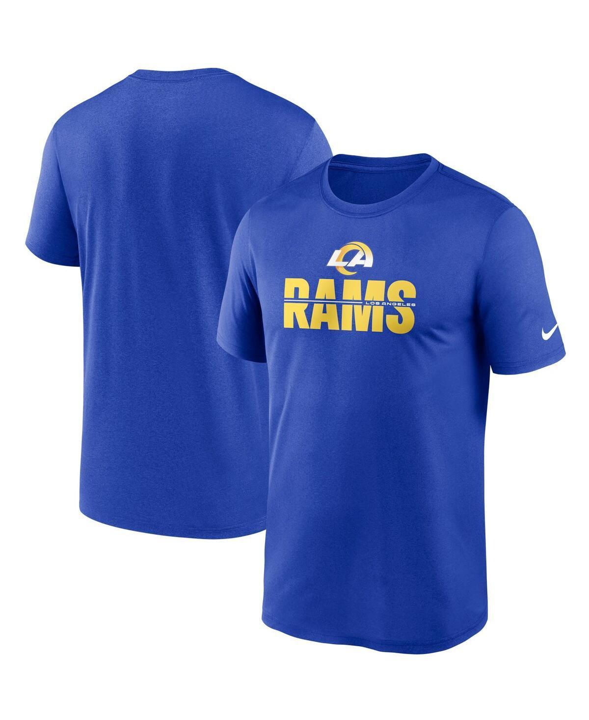 Mens Nike Royal Los Angeles Rams Legend Microtype Performance T-Shirt Product Image