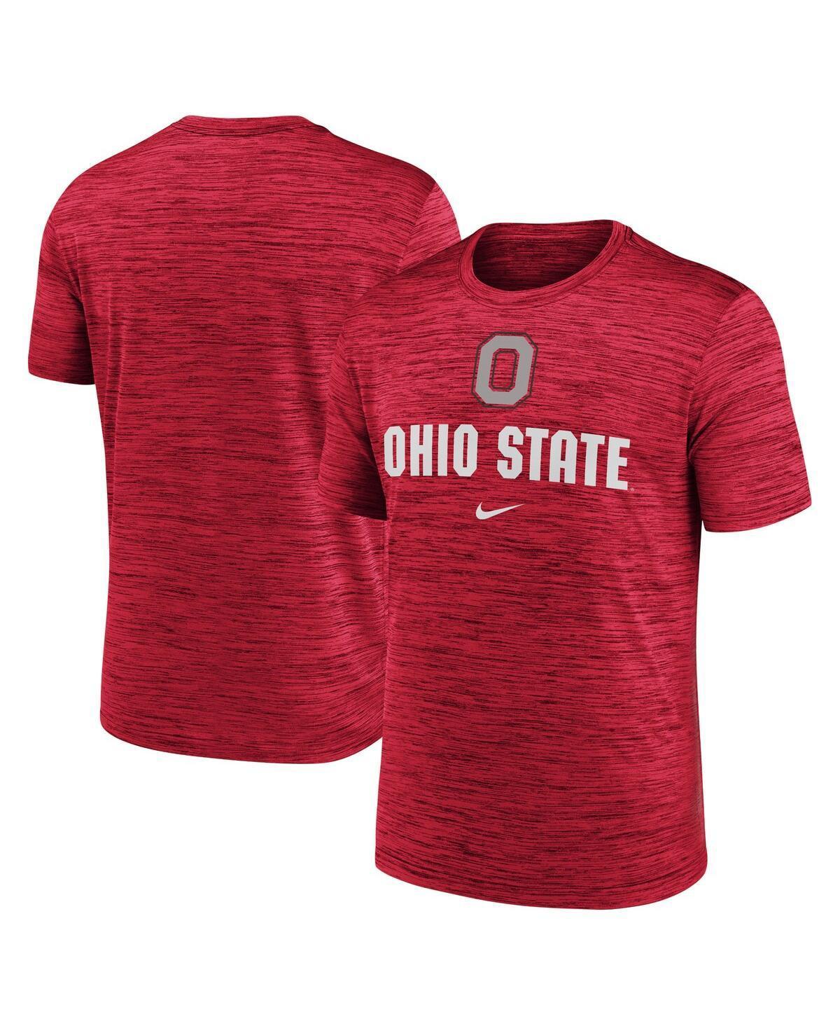 Nike Mens Scarlet Ohio State Buckeyes Primetime Velocity T-Shirt Product Image