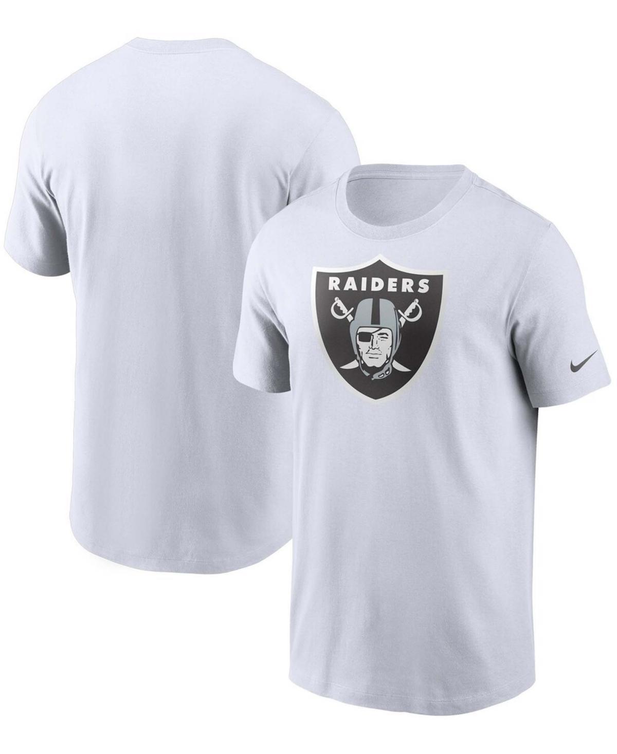 Mens Nike White Las Vegas Raiders Primary Logo T-Shirt Product Image