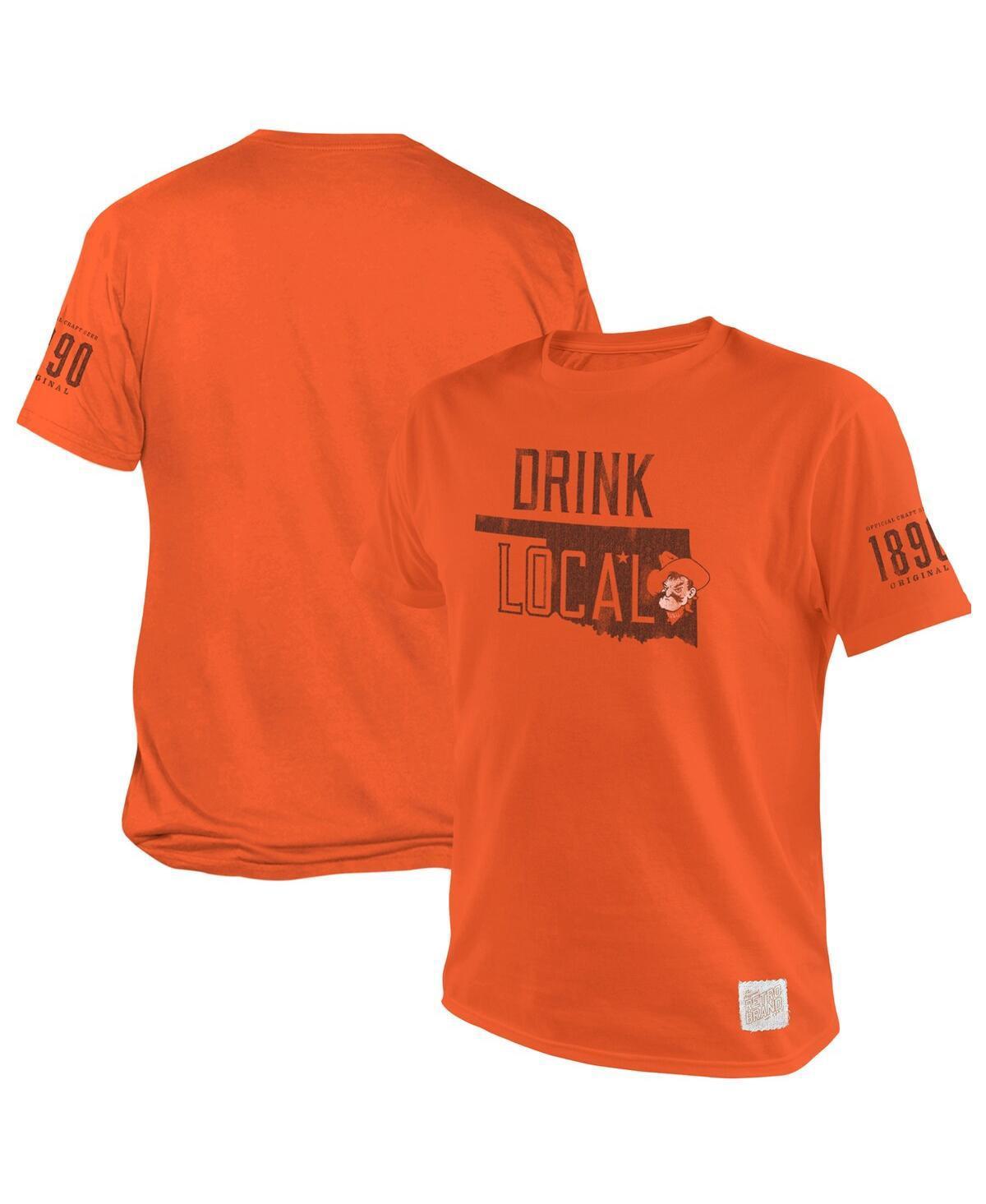 Mens Original Retro Brand Oklahoma State Cowboys 1890 Original Drink Local T-Shirt Product Image